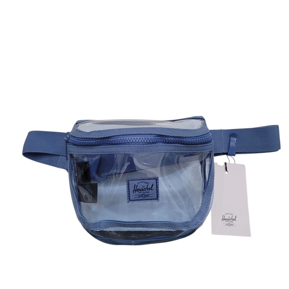 Brand NEW! Herschel Clear Blue Belt/Crossbody Bag